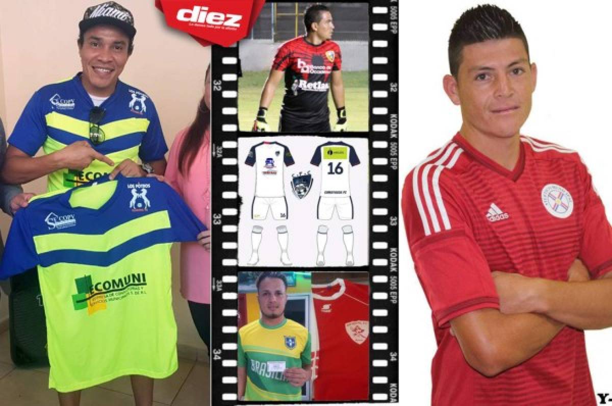 Las camisas que vestirán los clubes del Ascenso en Honduras para el Apertura