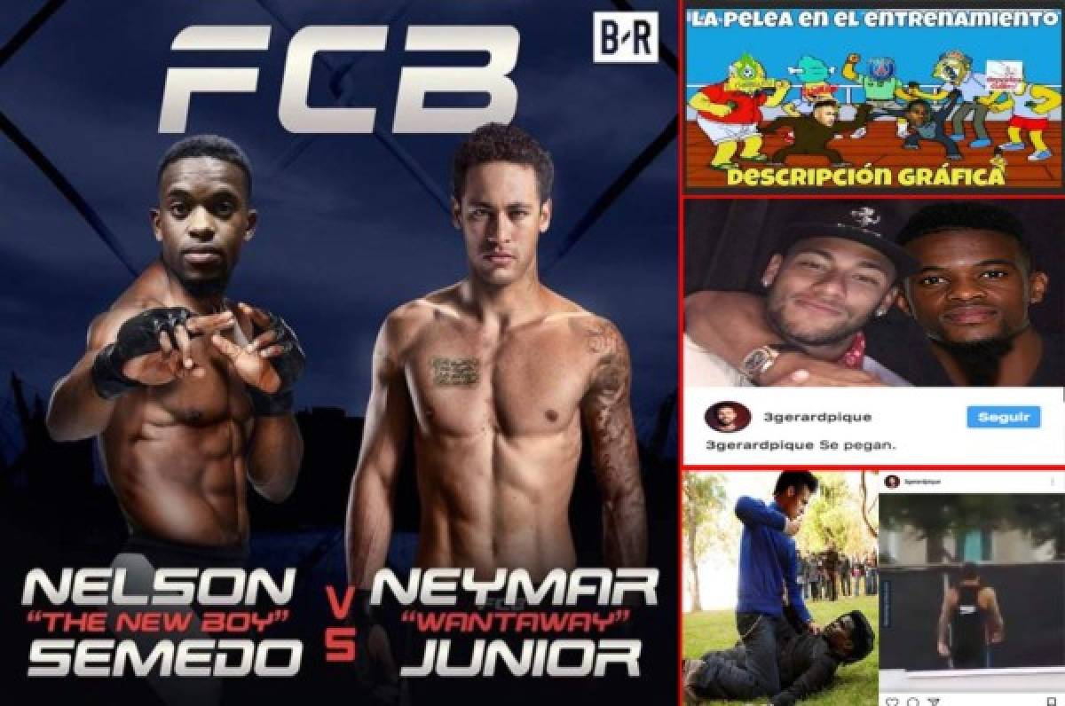 ¡NO PERDONAN! Los memes de la pelea entre Neymar y Semedo