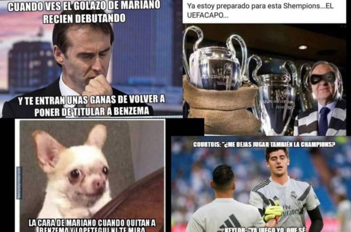 Mariano y Keylor, protagonistas de los memes tras el Real Madrid-Espanyol