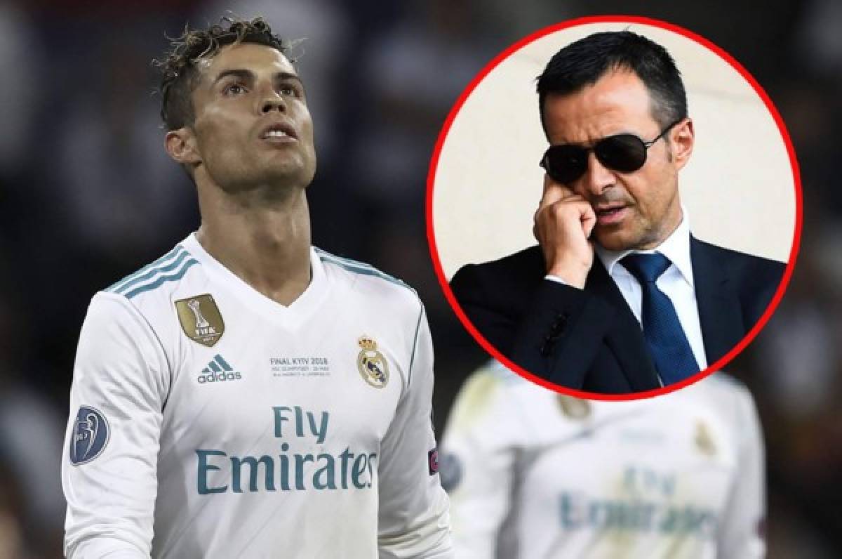 Representante de Cristiano Ronaldo tampoco aclara su futuro en el Real Madrid