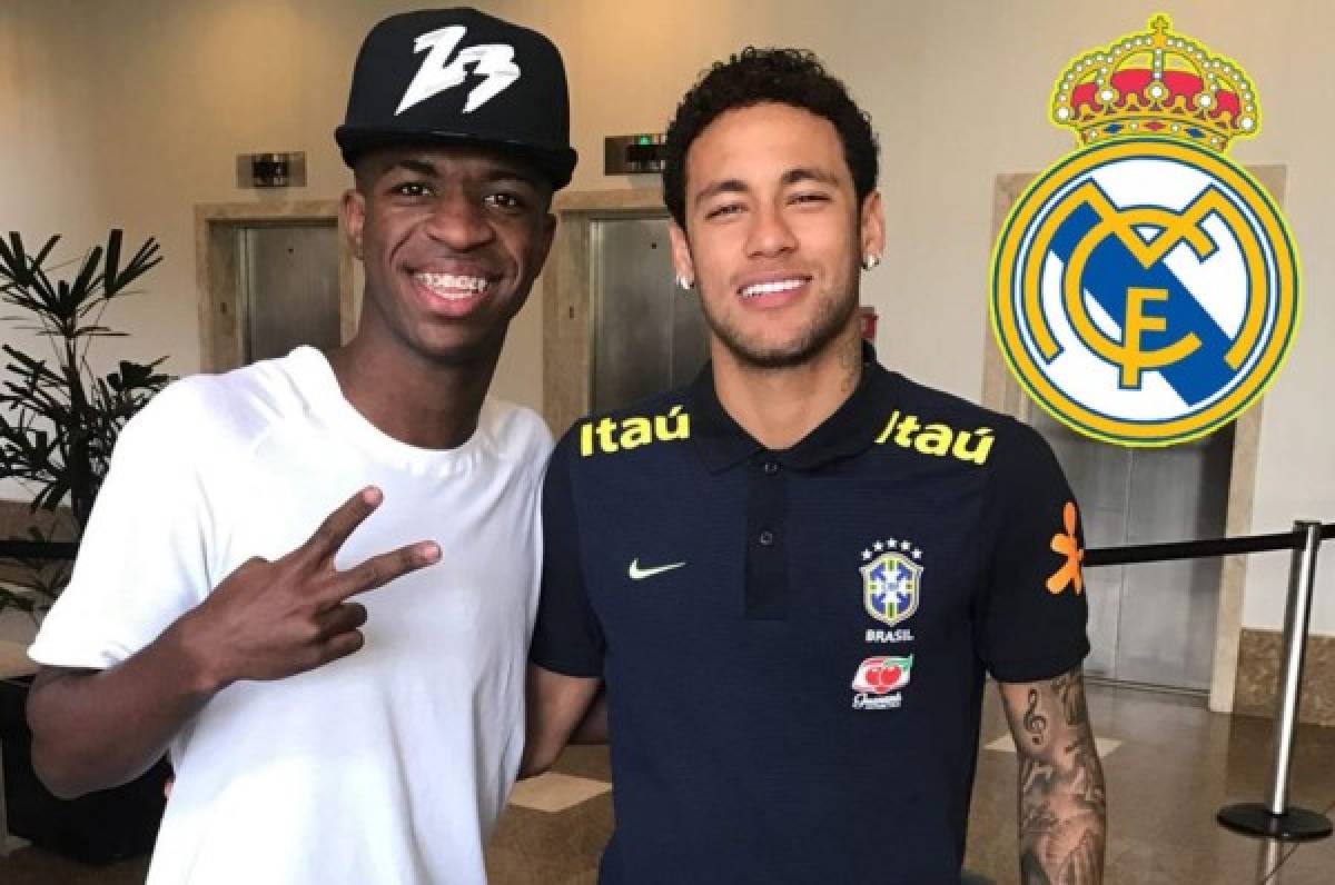 Vinicíus Jr: ''Si Dios quiere, Neymar y yo jugaremos juntos en el Real Madrid''
