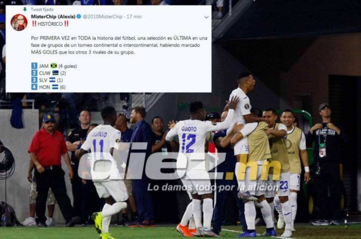 El 'histórico' dato de MisterChip tras la goleada de Honduras a El Salvador en Copa Oro