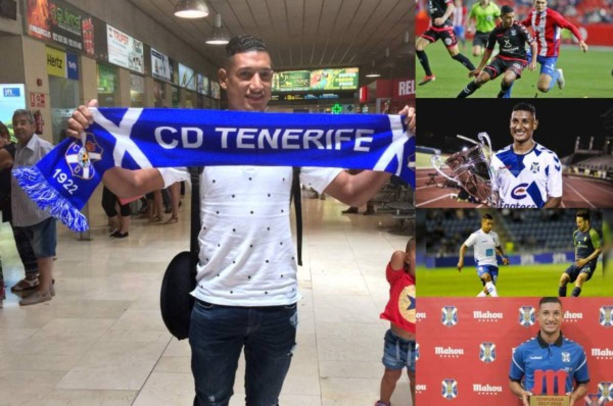 Bryan Acosta cumplirá 50 partidos con el Tenerife de España