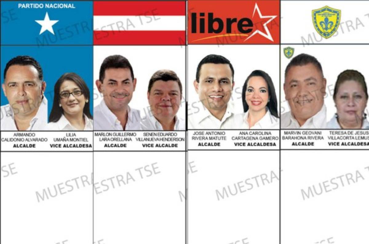 Estos son los 12 aspirantes a la alcaldía por San Pedro Sula