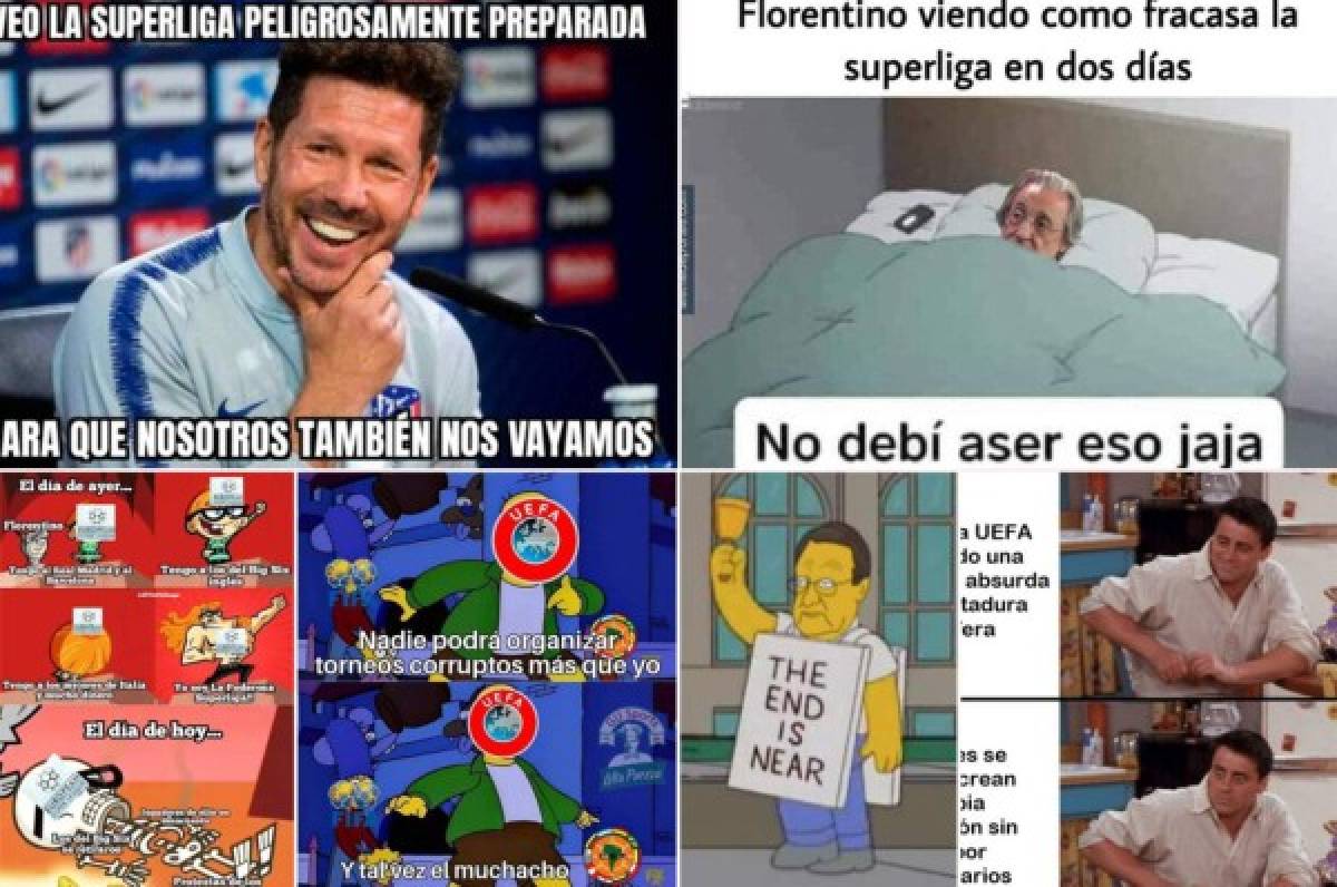 Humillan a Florentino: las redes explotan con divertidos memes por el fracaso de la Superliga europea