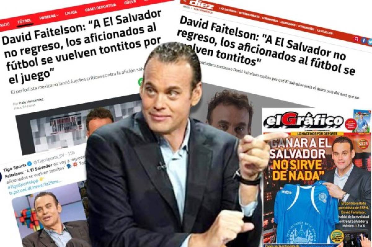 ¡Indignados! Arremeten contra Faitelson en El Salvador por llamar 'tontitos' a los aficionados