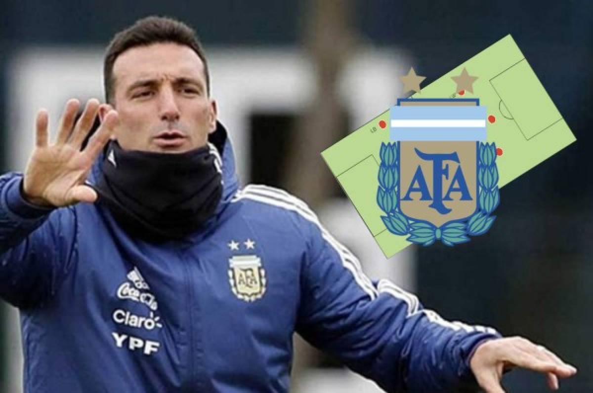 SORPRESAS: Se filtra el 11 inicial que usaría Argentina contra México
