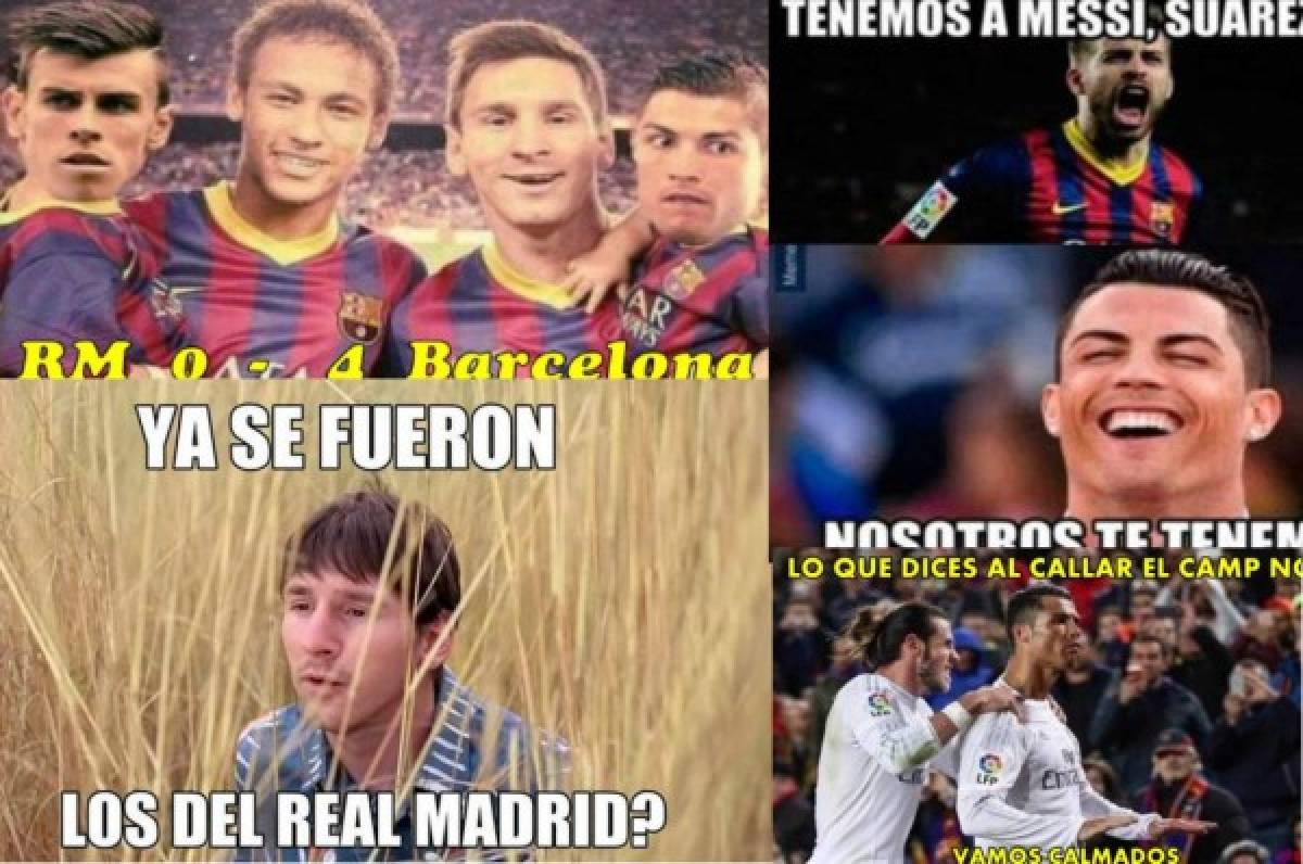 Los mejores memes que se han visto en los clásicos Real Madrid-Barcelona