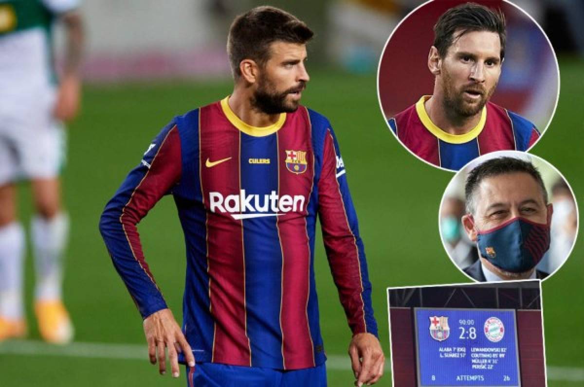 Explosivo: Piqué rompe el silencio, ataca a Bartomeu y habla de Messi y su salida del Barcelona