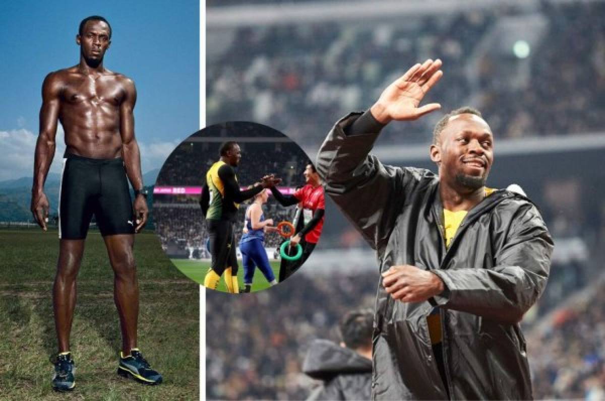 Con kilos de más: El inesperado cambio físico de Usain Bolt, el hombre más rápido del mundo