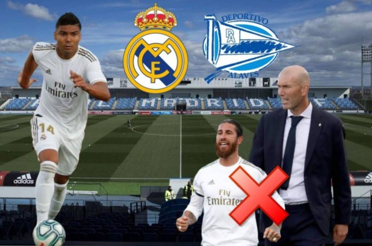 El inédito 11 del Real Madrid ante el Alavés: Cuatro bajas de peso y dos dudas por coronavirus