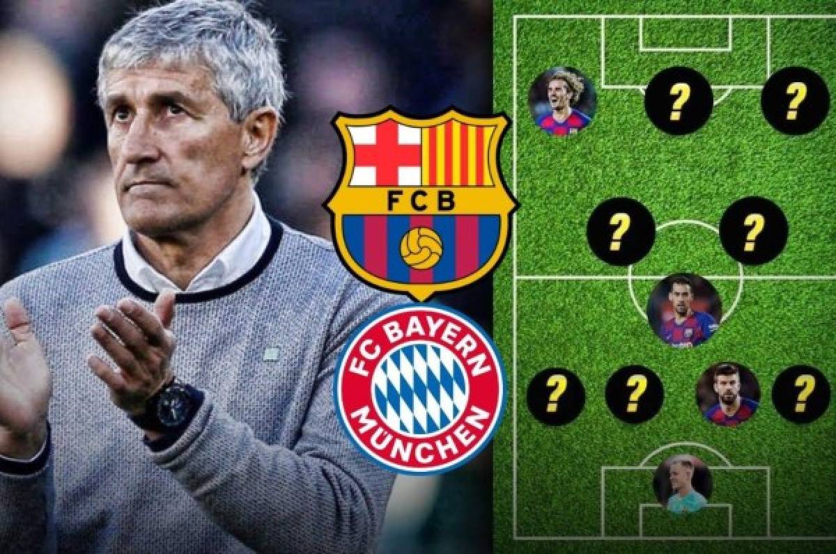 La alineación titular del Barcelona para el partidazo ante el Bayern Munich en la Champions