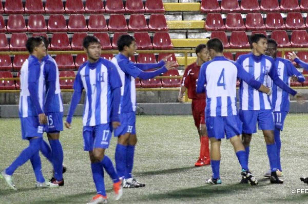 La Sub-17 de Honduras venció a Belice y afianza su paso al Premundial