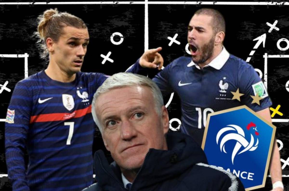 ¡Para conquistar la Euro! Así sería el brutal 11 de Francia con el regreso de Benzema; el mejor tridente del mundo