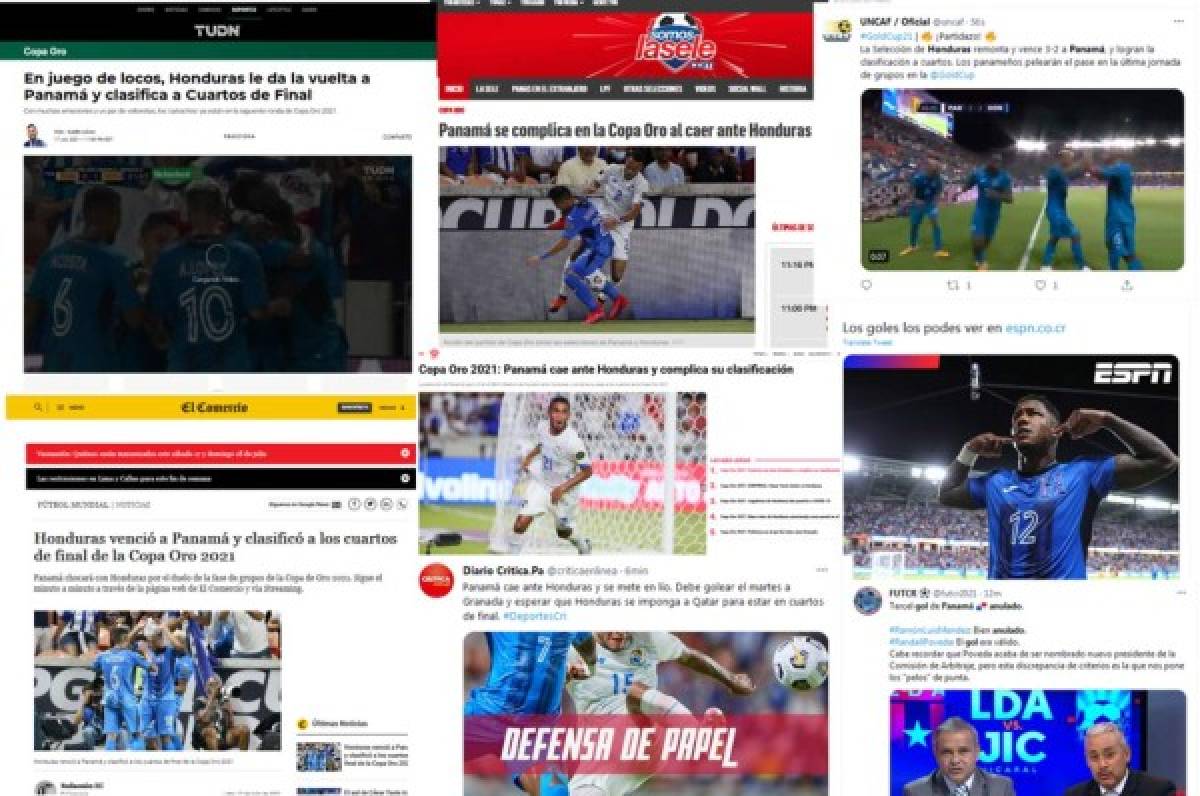 'Juego de locos' y polémica por gol anulado: Lo que dice la prensa tras el triunfo de Honduras ante Panamá