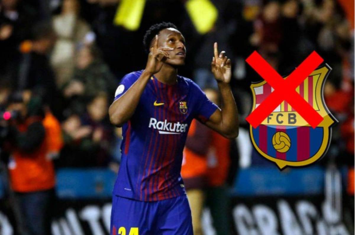 Anuncian la salida de Yerry Mina del FC Barcelona rumbo al Everton