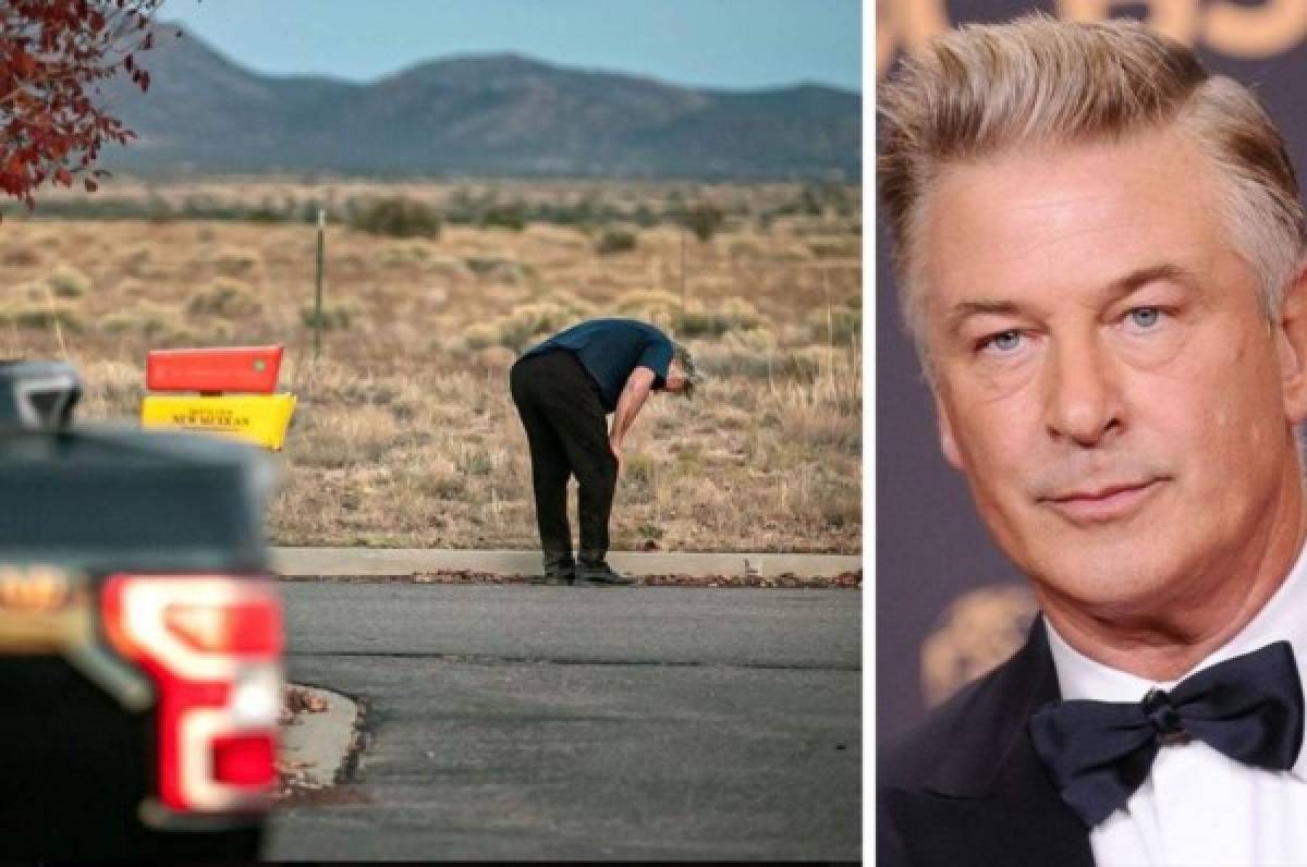 Las duras imágenes del actor Alec Baldwin tras matar accidentalmente a una mujer en un rodaje