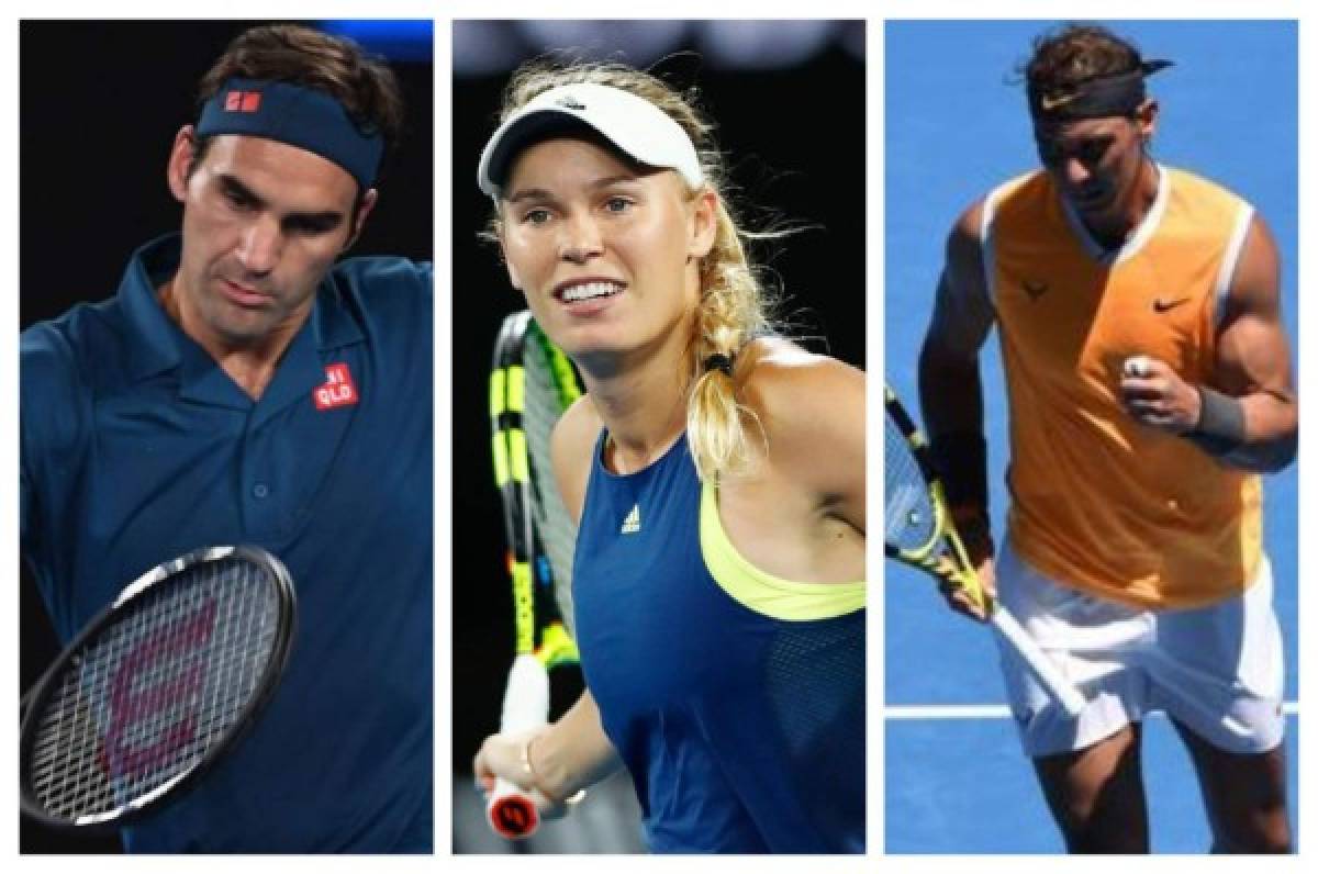Rafael Nadal y Roger Federer avanzan sin problemas a la tercera ronda del Australian Open