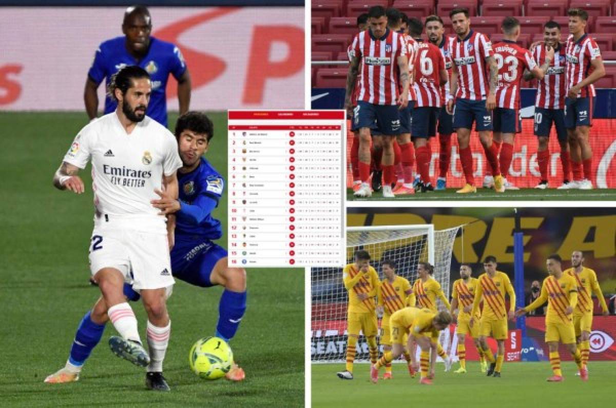 Complica el título: Así quedó la tabla de posiciones de la Liga de España tras el duro empate del Real Madrid
