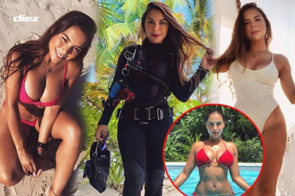 Melodie Treviño, la sexi buceadora mexicana que incendia Instagram