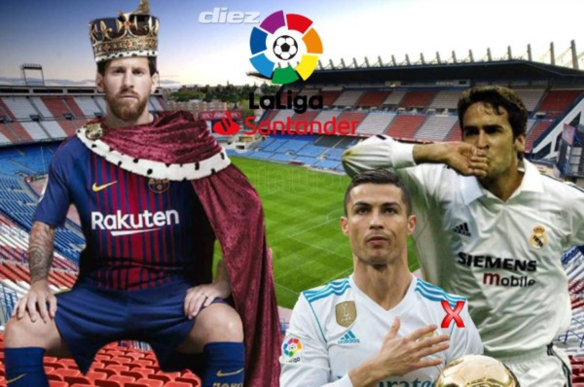Cristiano Ronaldo con puesto impensado: Estudio revela que Messi es el mejor de la historia de la liga española