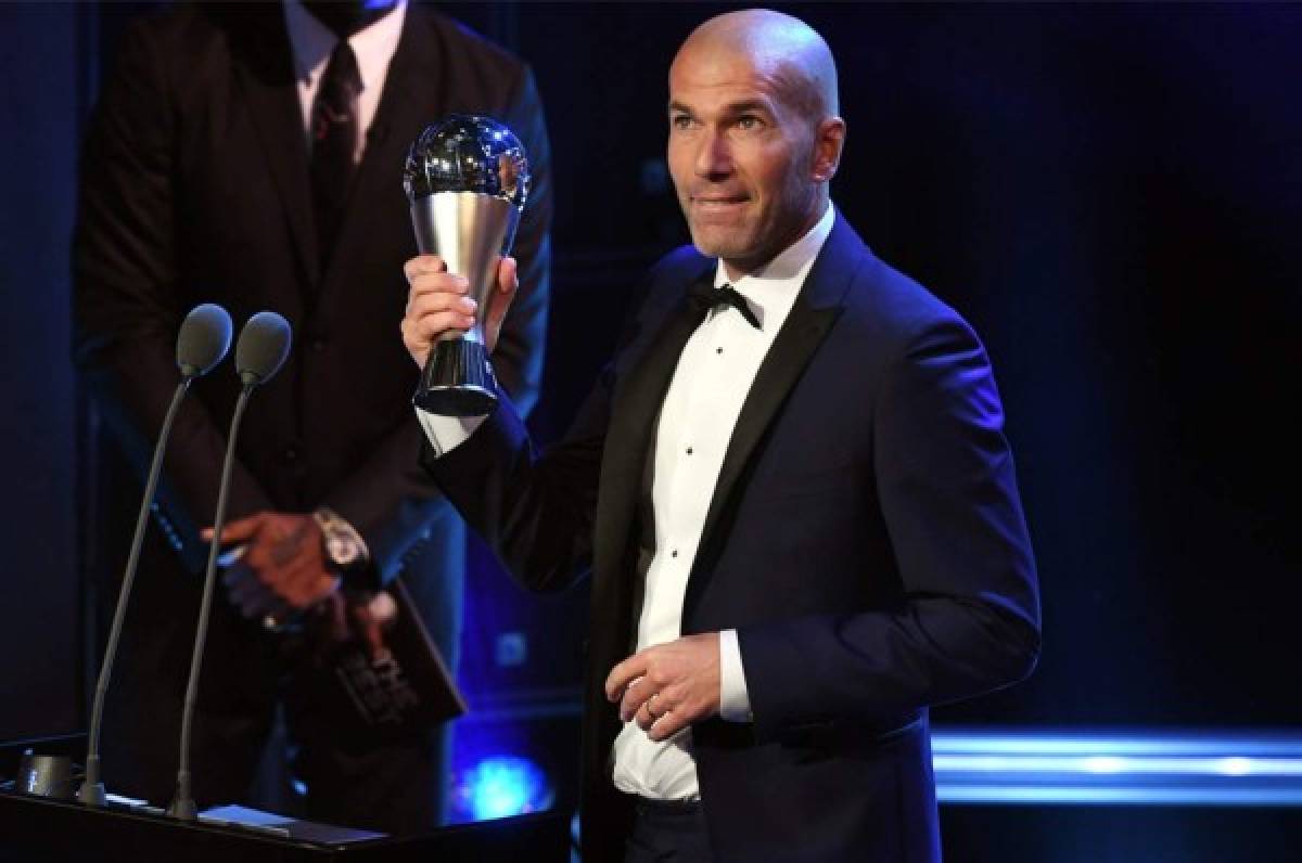Zidane: 'No se si me merezco el premio pero si me lo han dado es por algo'