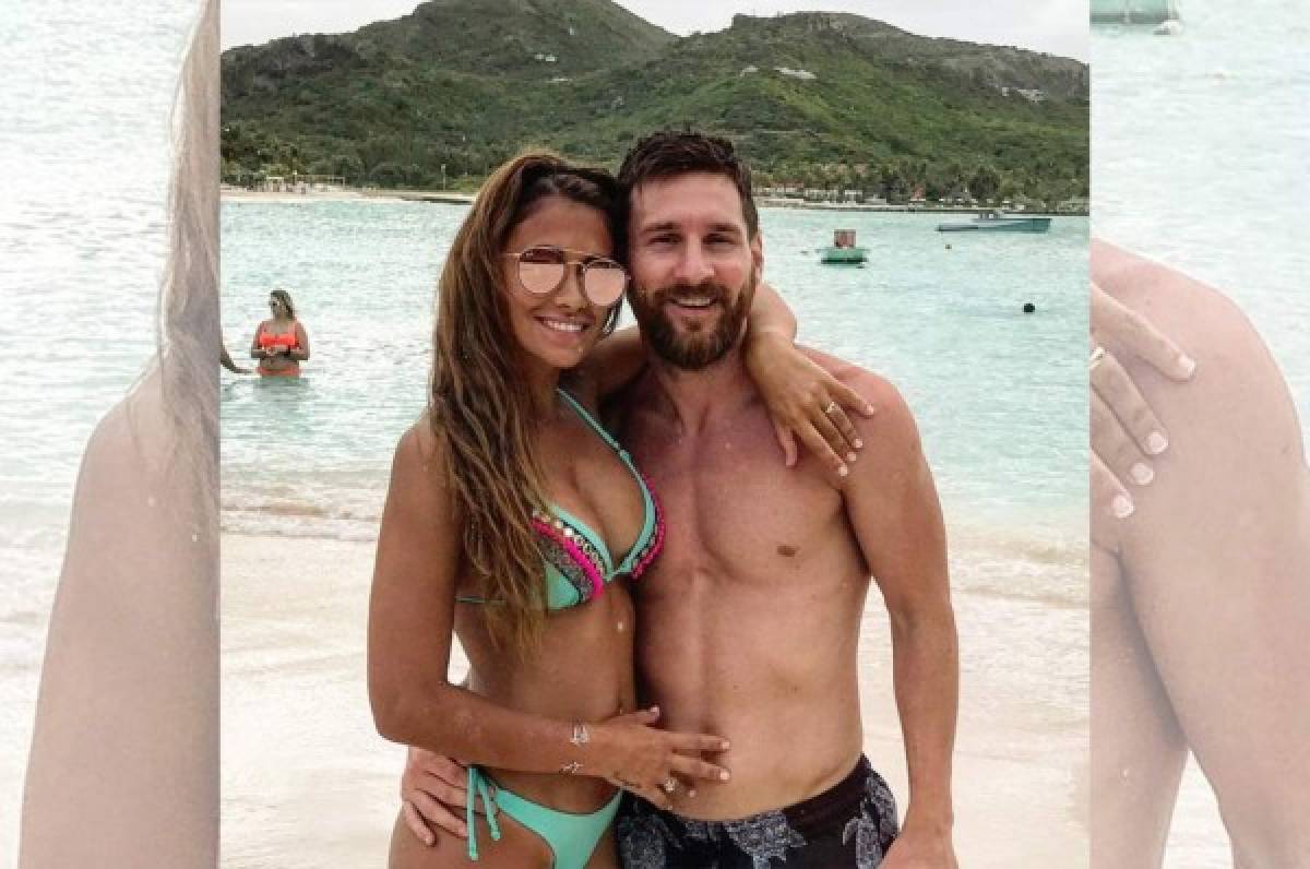 La foto de Messi y Antonella Roccuzzo en sus vacaciones por Antigua