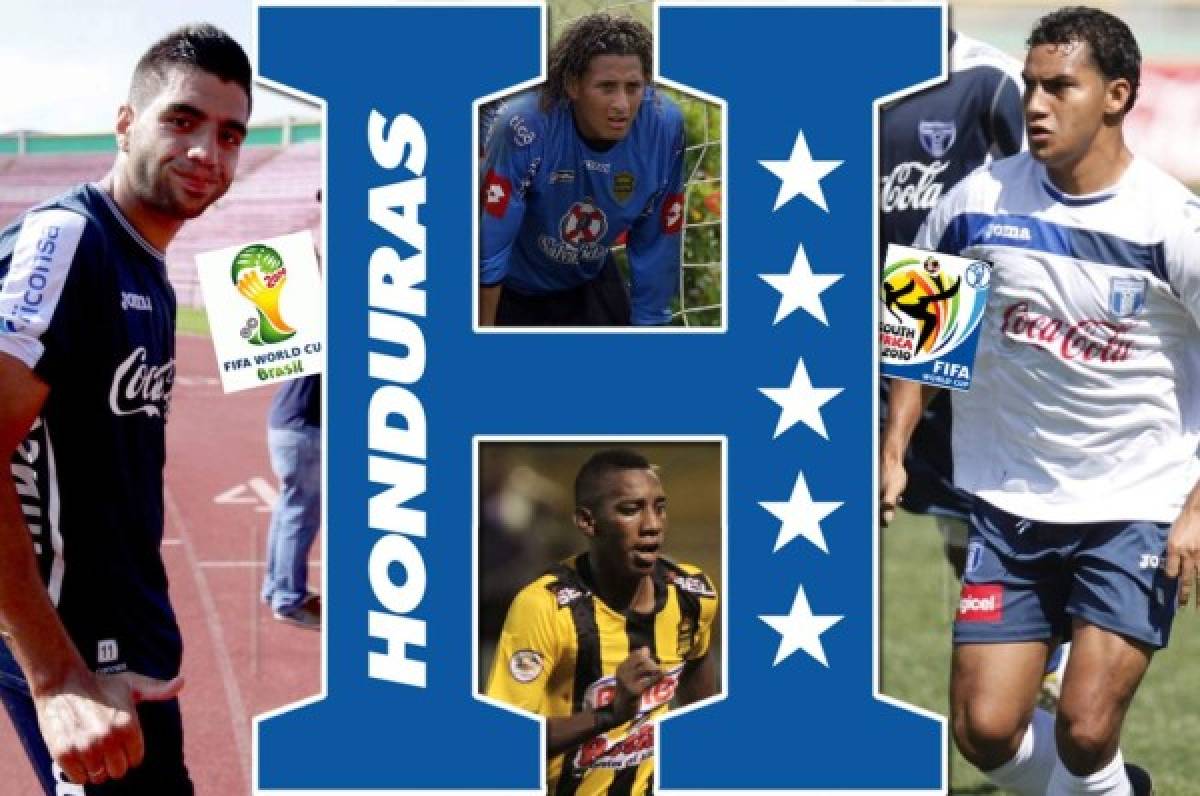 Ellos quedaron en lista de reserva de Honduras para los Mundiales de 2010 y 2014