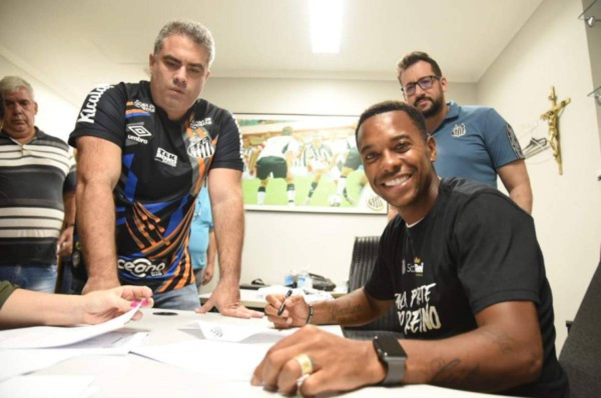 Robinho regresa al Santos por cuarta ocasión y esta vez cobrará un salario insólito