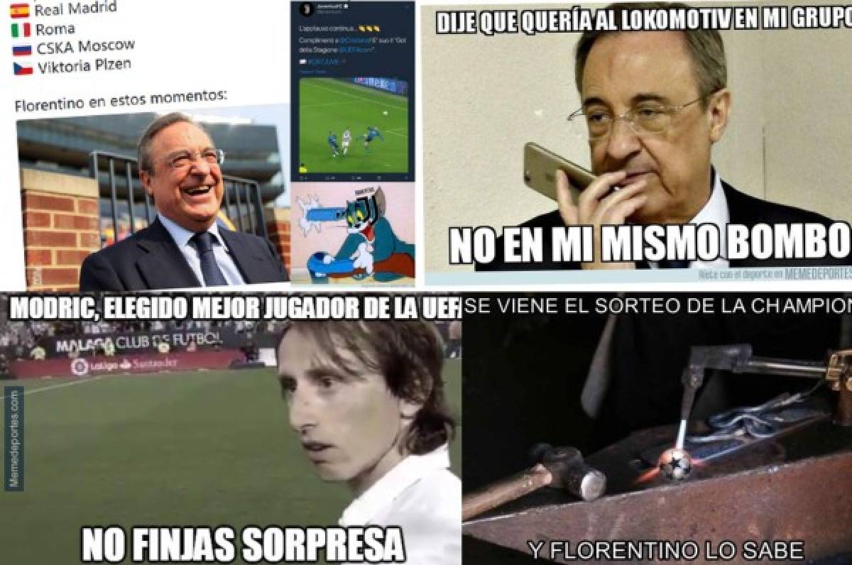 Cristiano, Florentino, Salah, Ramos... ¡los memes del sorteo de Champions League!