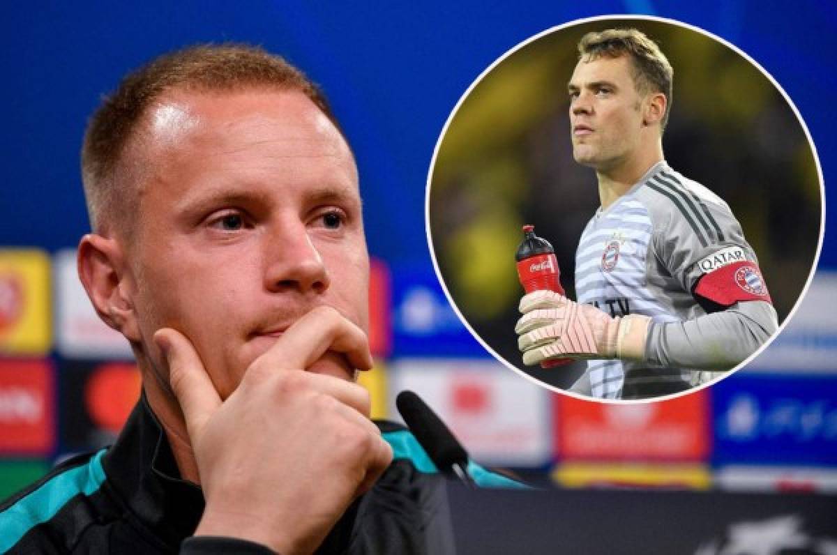 Guerra de porteros: Ter Stegen le responde a su compatriota Manuel Neuer