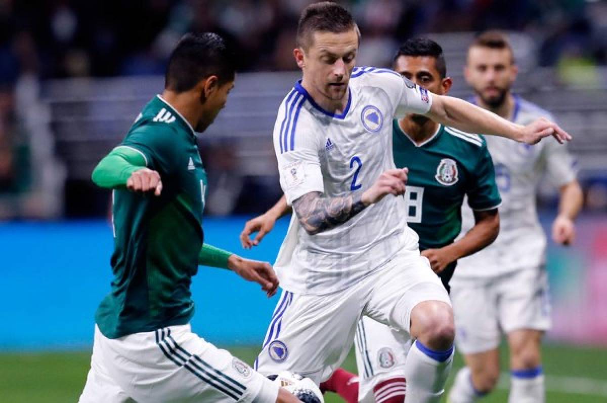 México vence a Bosnia por la mínima en partido de preparación rumbo a Rusia