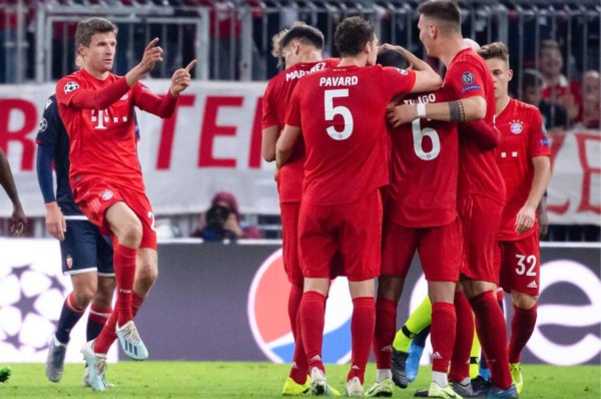 Bayern Múnich no perdona y golea al Estrella Roja en Champions League