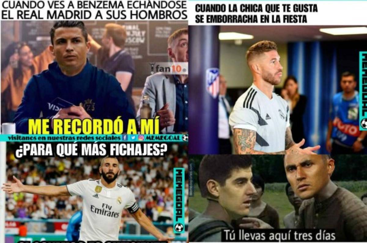 Memes: Hacen pedazos al Real Madrid tras perder en la Supercopa de Europa ante el Atlético