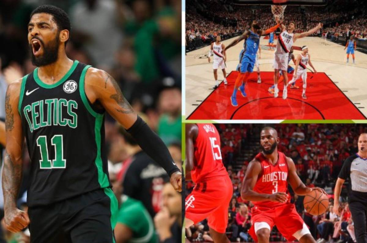 Los Bucks, Blazers, Celtics y Rockets toman ventaja en los playoffs de la NBA