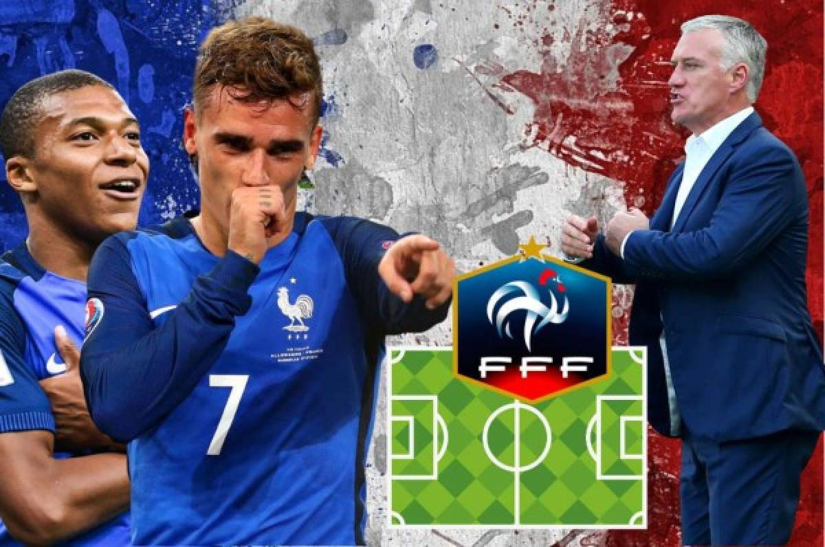 ¡Por el título! El 11 que usará Francia en la final del Mundial ante Croacia