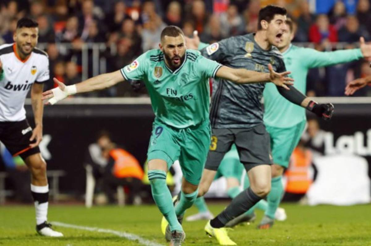 ¡Real Madrid rescata el empate ante Valencia previo al Clásico!