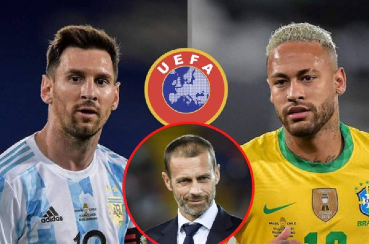 La revolución que planea la UEFA con Messi y Neymar para darle un duro golpe a la FIFA