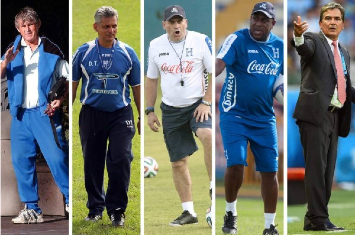 ¿Cómo ha sido el debut de los últimos entrenadores de Honduras?
