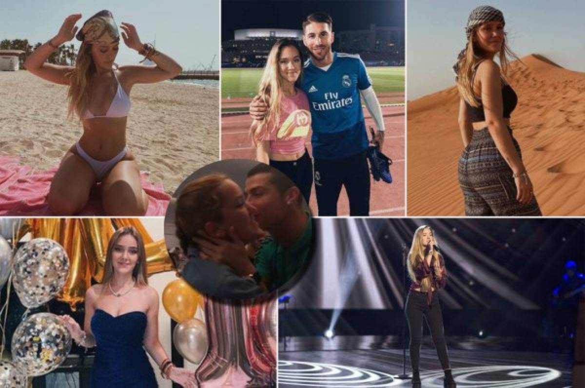 Vive en Dubai y fue besada por Cristiano: así es la preciosa hija de un histórico crack del Real Madrid