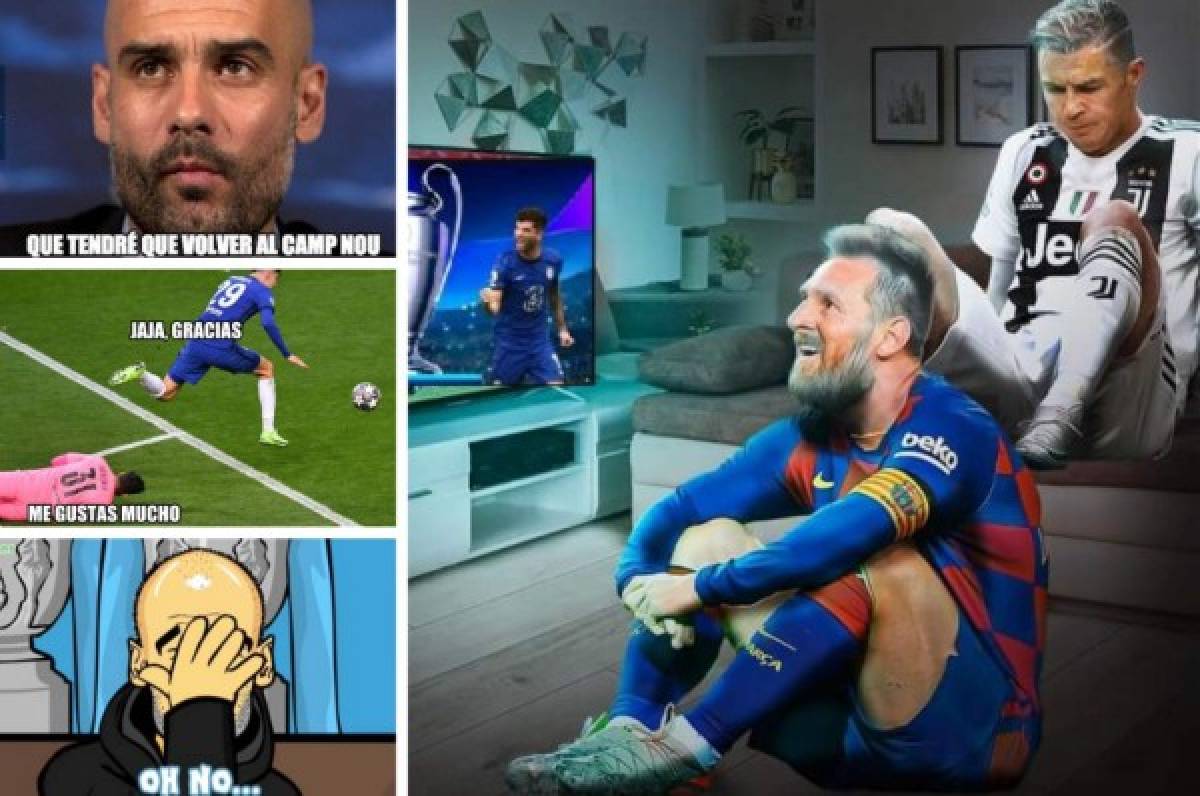 Pep Guardiola y el City, víctimas de los memes tras perder la final de Champions ante Chelsea