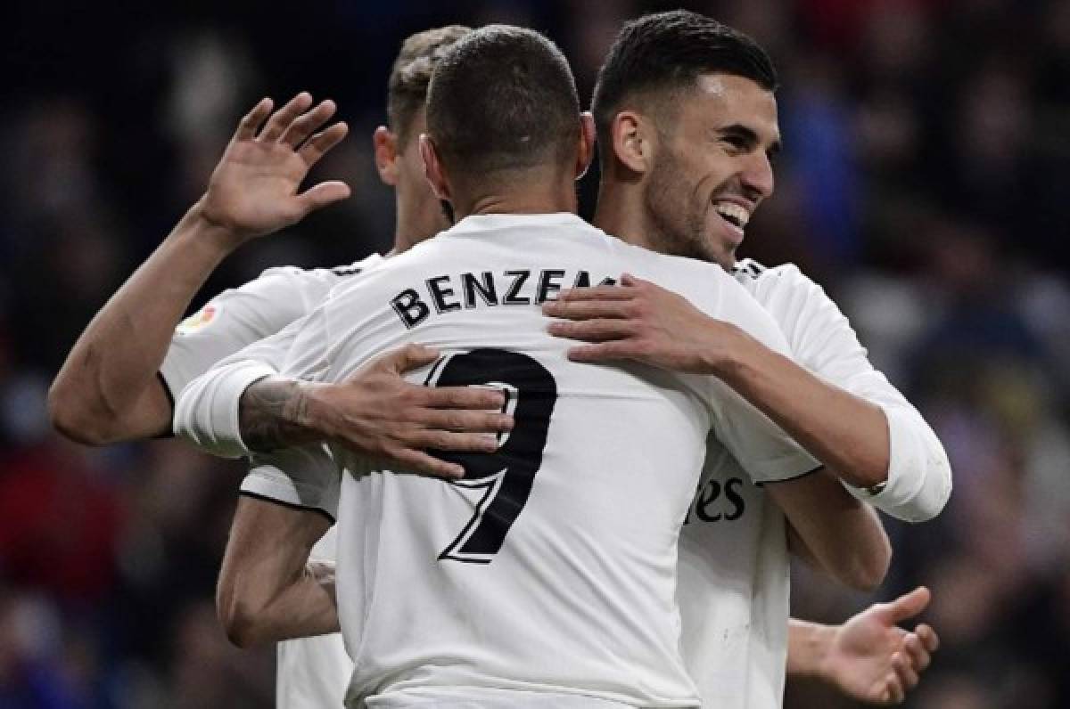 Benzema le dio el triunfo al Real Madrid frente al Huesca en el Bernabéu.