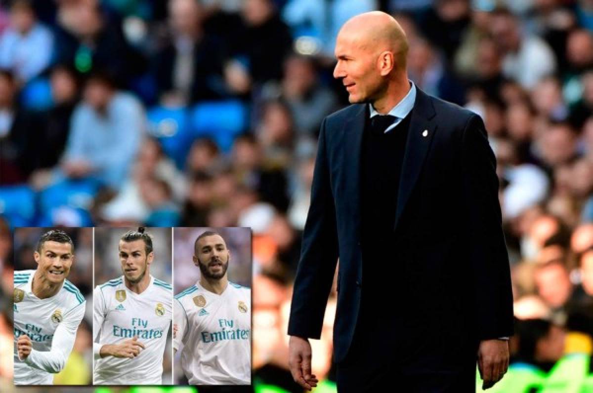 Zidane: 'La BBC siempre ha estado; la queremos al cien por cien'