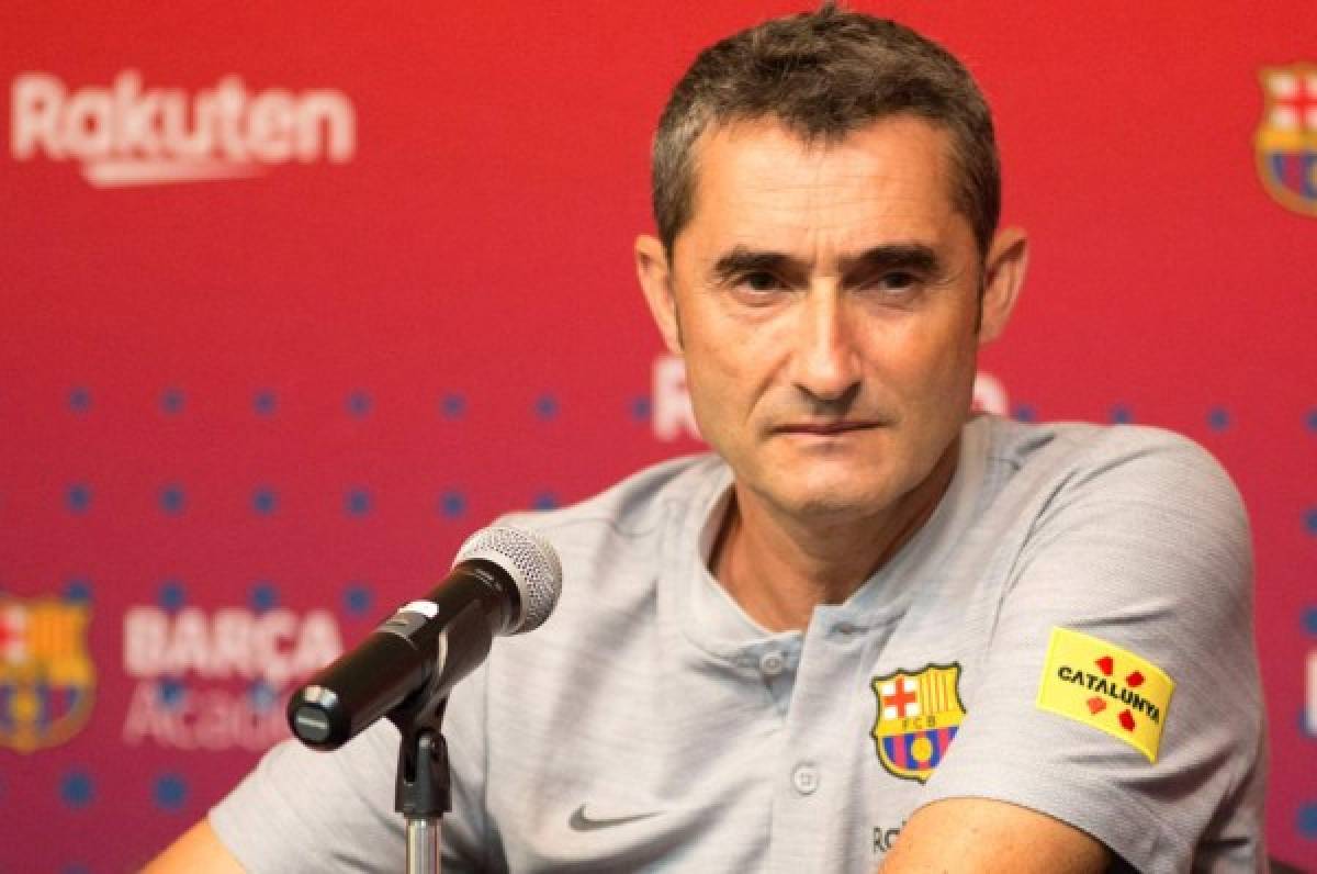 Ernesto Valverde: 'Las lesiones son la peor noticia de la noche'