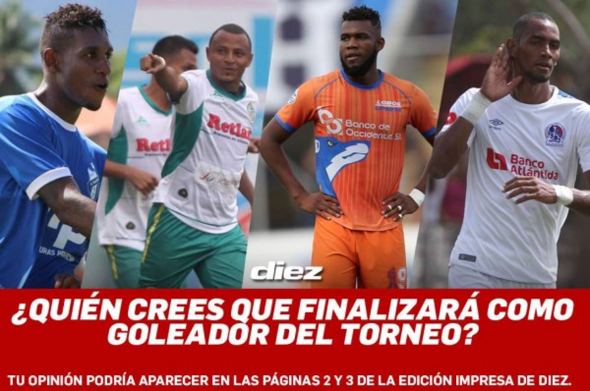 ¿Quién se perfila para ser el goleador del Torneo Apertura en Honduras?