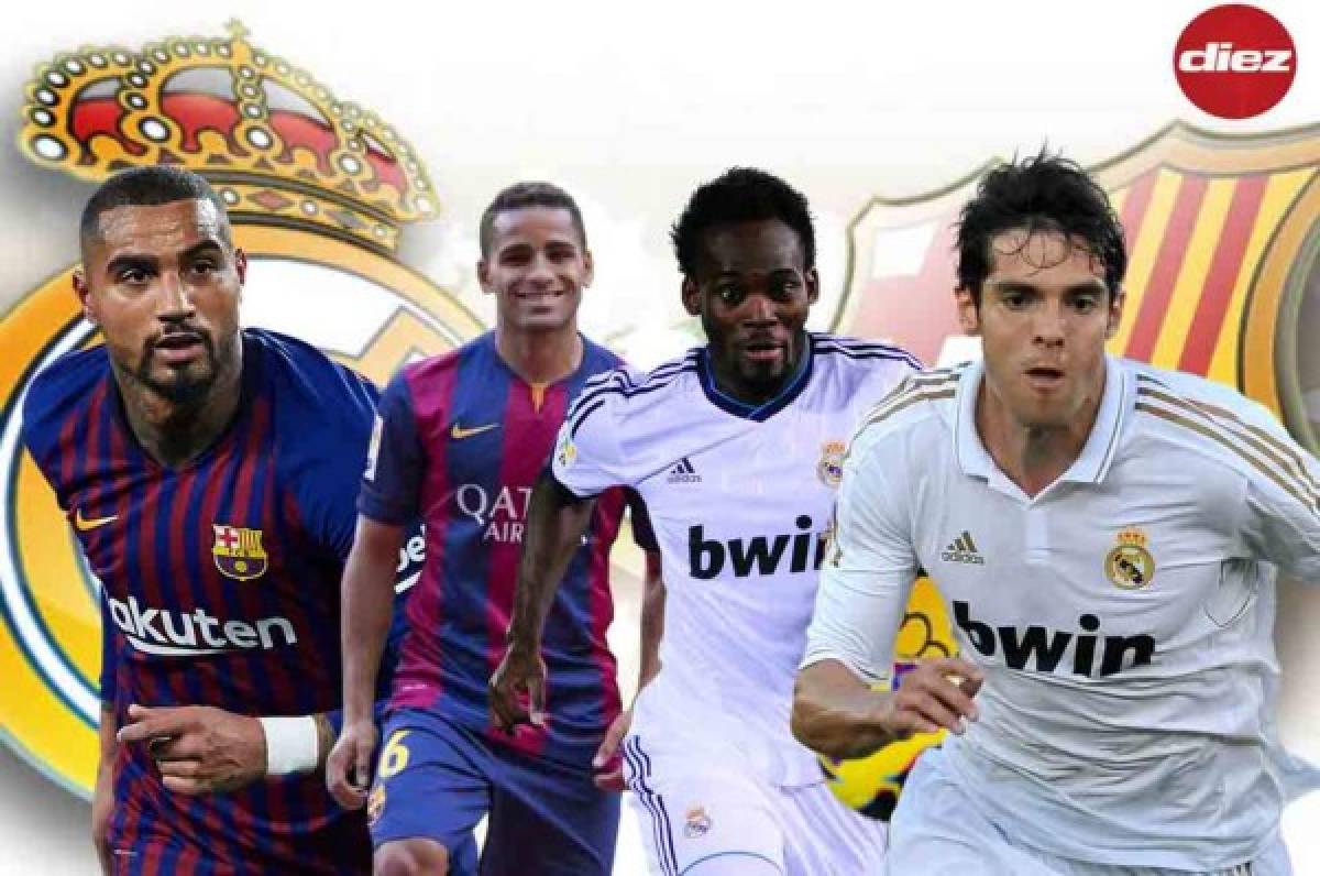 Los fichajes del Real Madrid y Barcelona que no dieron la talla, algunos son inexplicables