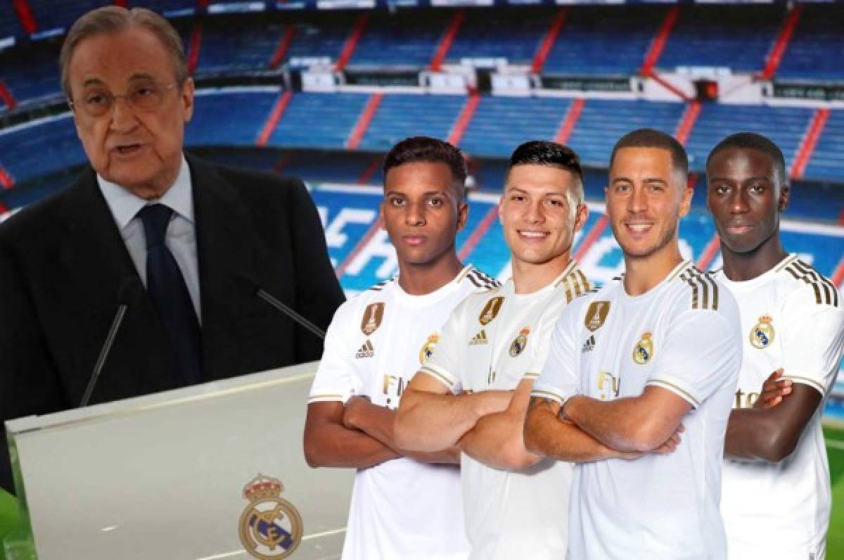 Volvió la cartera de Florentino Pérez: La mitad de los fichajes más caros del mercado son del Real Madrid   