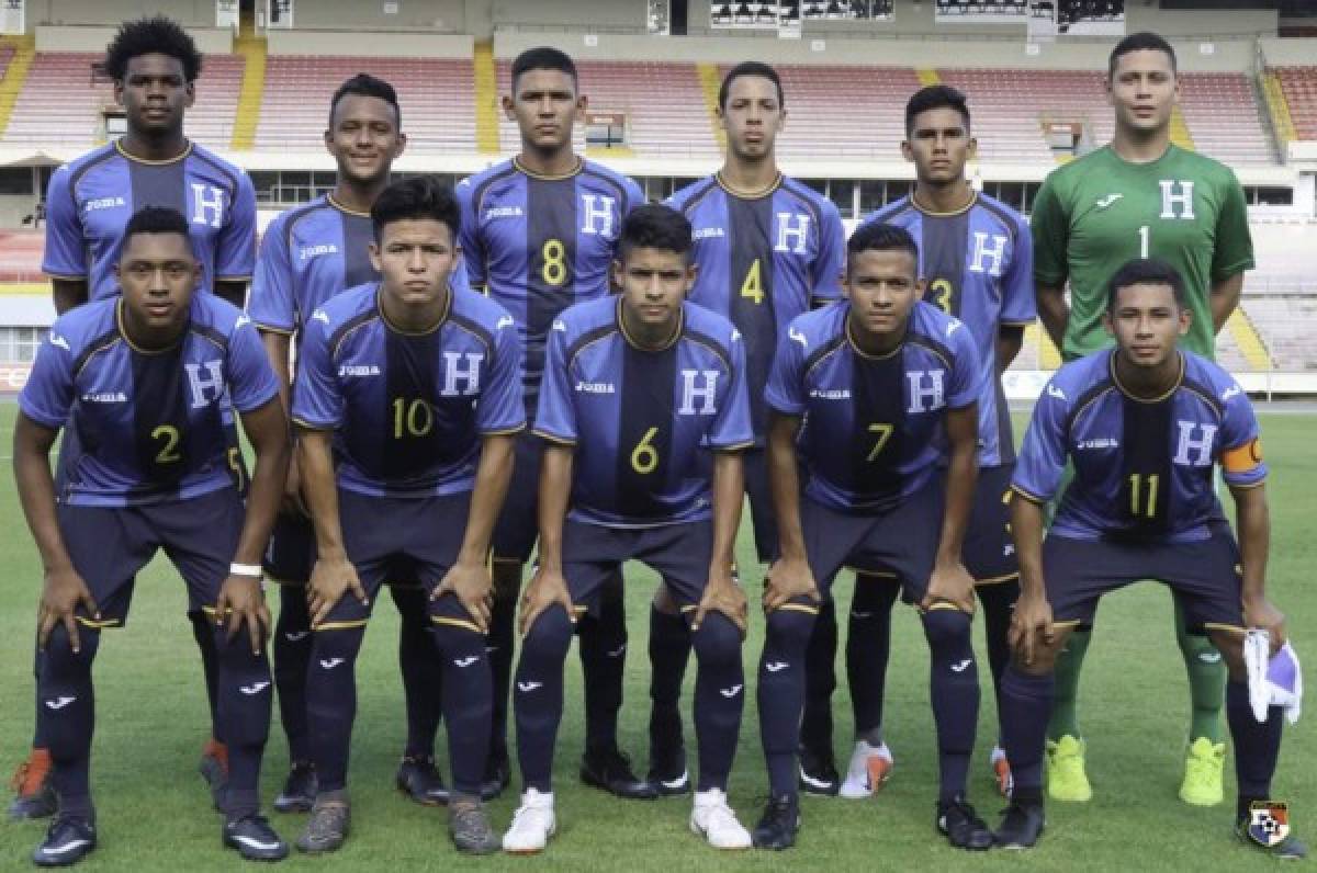 La Selección de Honduras Sub-17 fue goleada por Panamá en un amistoso