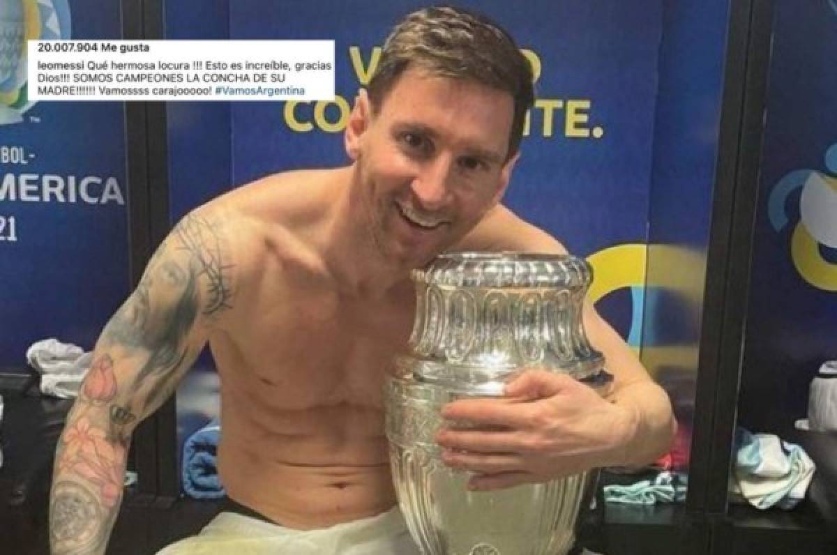 Superó a Cristiano Ronaldo: La foto con más likes en la historia de Instagram ahora es la de Lionel Messi