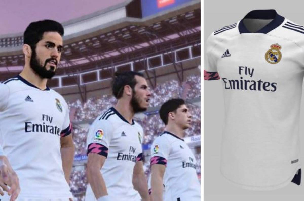 Así serán las tres nuevas camisetas del Real Madrid para la temporada 2020/21